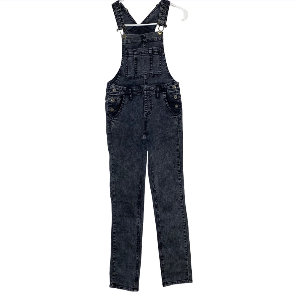Bullhead denim co. women’s Black Jean overalls